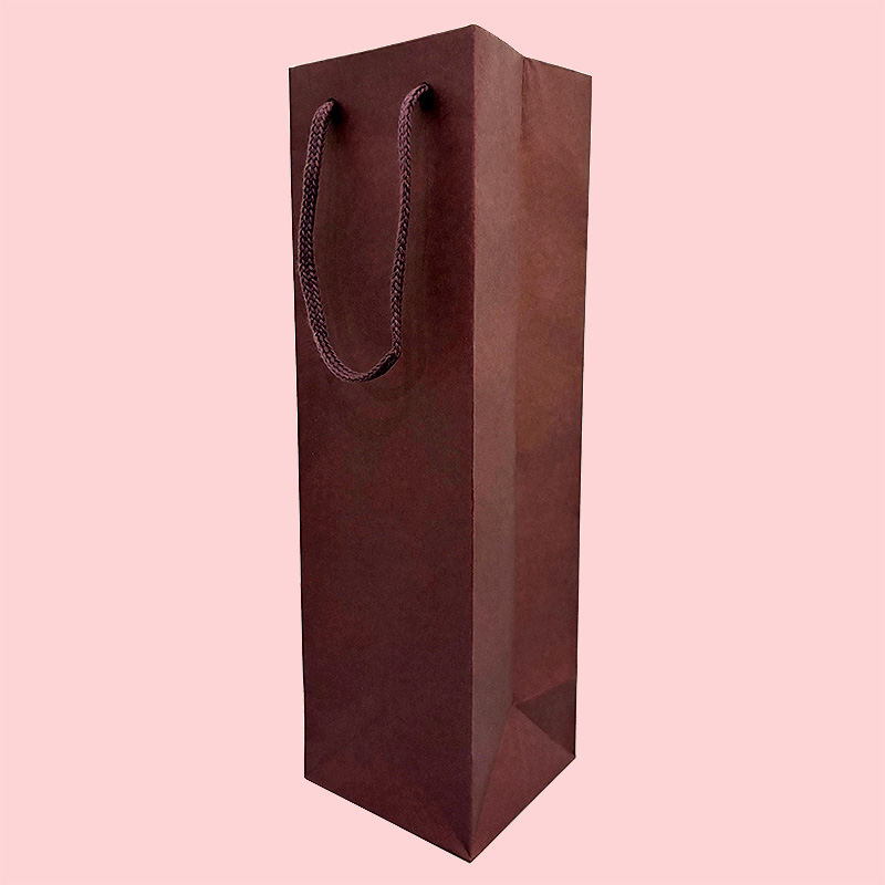 「手提紙袋(カラー:エンジ)」見本