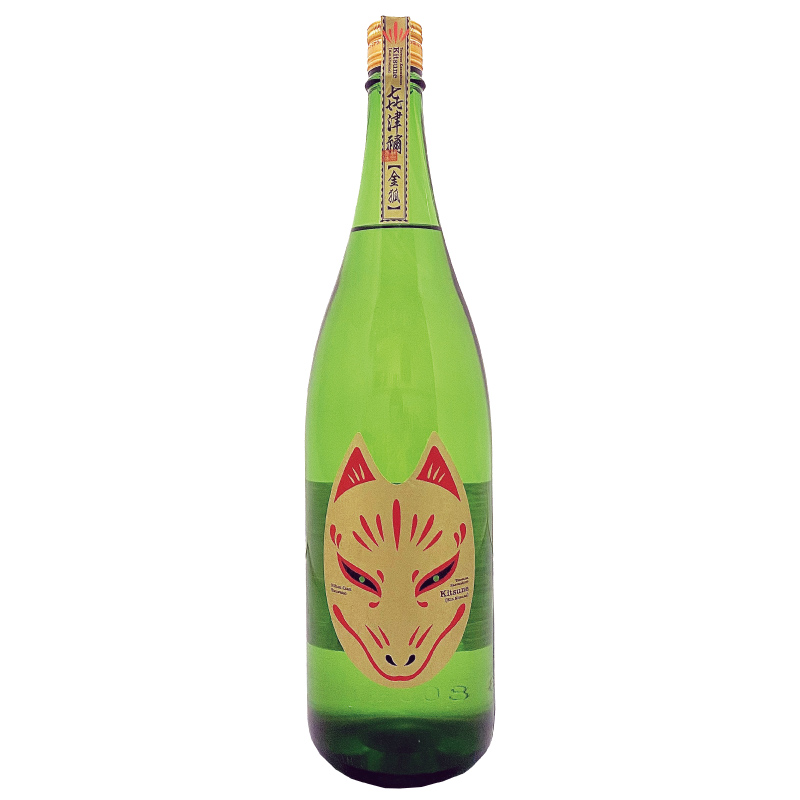 華泉酒造 㐂津禰（きつね）特別純米 生搾りたて 金狐 1800ml