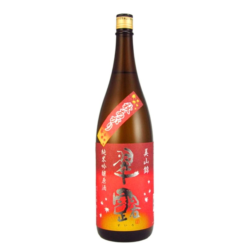 翠露 純米吟醸原酒 美山錦 秋あがり 720ml