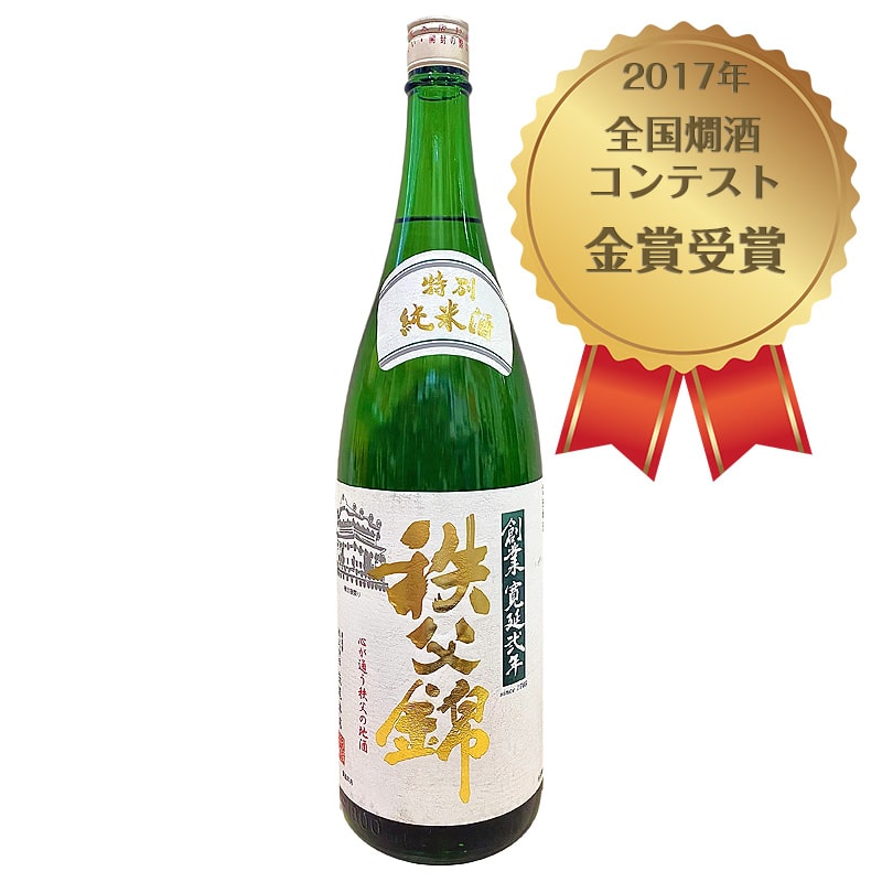 矢尾本店  秩父錦 特別純米酒 1800ml（埼玉県）